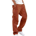 Men’s Summer Cargo Pants 2025 – Multi - Pocket Casual Drawstring Pants - PAT CHEN