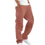 Men’s Summer Cargo Pants 2025 – Multi - Pocket Casual Drawstring Pants - PAT CHEN