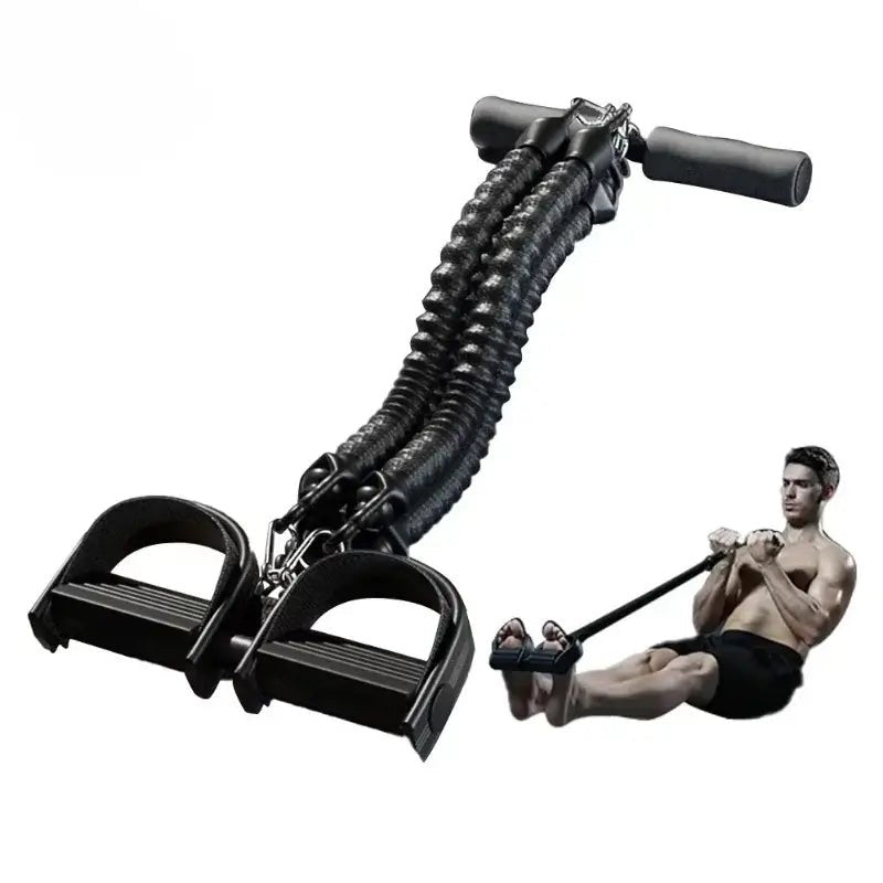 Pedal Type Home Tensioner – Multifunctional Fitness Device for Men | Back, Abdomen & Core Muscle Training - PAT CHEN